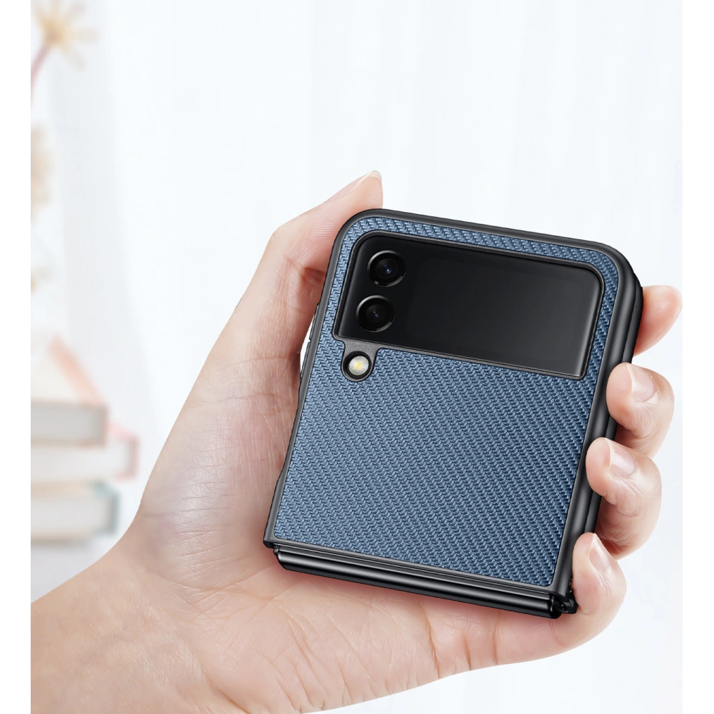 Wholesale Dux Ducis Fino Samsung Galaxy Z Flip 4 blue - DDS1217 - {ean13} - Hurt