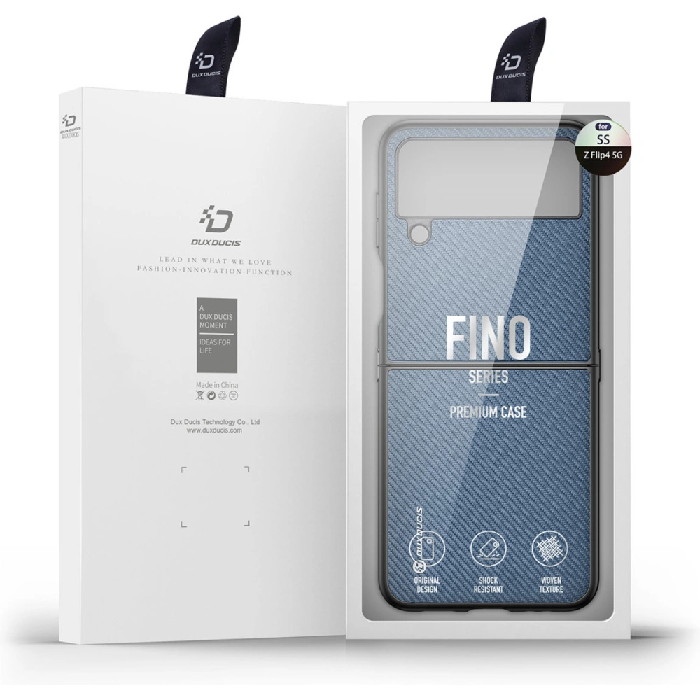 Hurtownia GSM - Case Dux Ducis Fino Samsung Galaxy Z Flip 4 blau - DDS1217 - {ean13} - Hurt