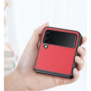 Wholesale Dux Ducis Fino Samsung Galaxy Z Flip 4 red - DDS1218 - {ean13} - Hurt