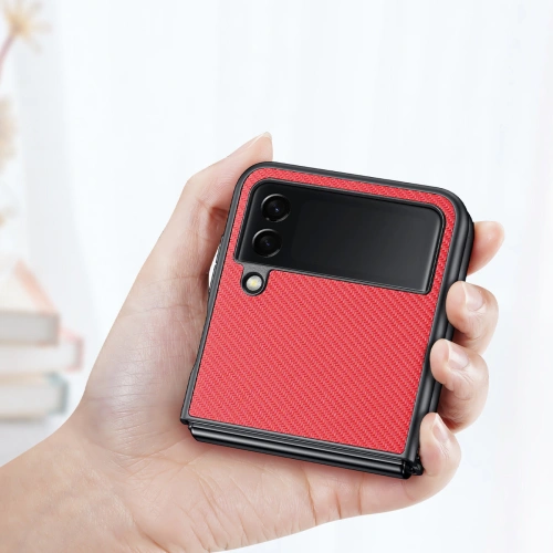 Etui Dux Ducis Fino Samsung Galaxy Z Flip 4 czerwony