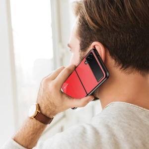 Wholesale Dux Ducis Fino Samsung Galaxy Z Flip 4 red - DDS1218 - {ean13} - Hurt
