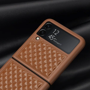 Hurtownia GSM - Case Dux Ducis Venice Samsung Galaxy Z Flip 3 braun - DDS1221 - {ean13} - Hurt