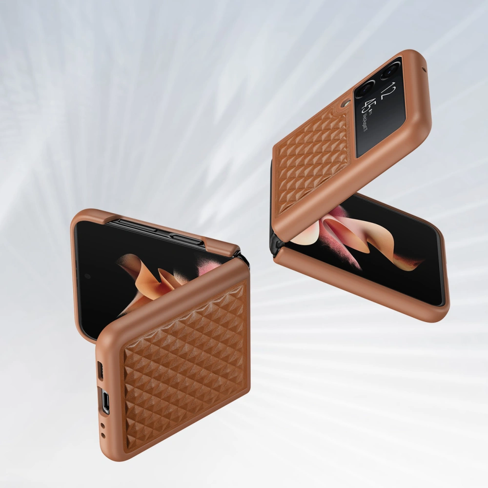 Hurtownia GSM - Dux Ducis Venice tok Samsung Galaxy Z Flip 3 barna - DDS1221 - {ean13} - Hurt
