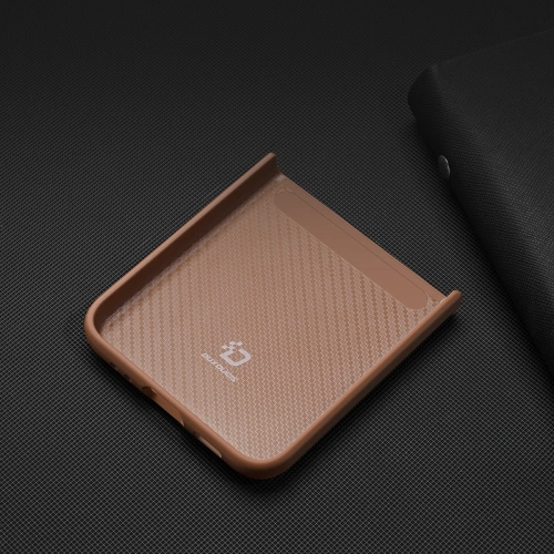 Etui Dux Ducis Venice Samsung Galaxy Z Flip 3 brązowy