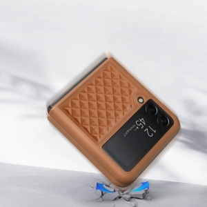 Hurtownia GSM - Case Dux Ducis Venice Samsung Galaxy Z Flip 3 braun - DDS1221 - {ean13} - Hurt