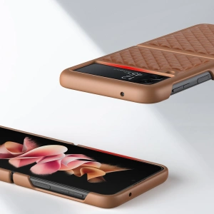 Hurtownia GSM - Case Dux Ducis Venice Samsung Galaxy Z Flip 3 braun - DDS1221 - {ean13} - Hurt