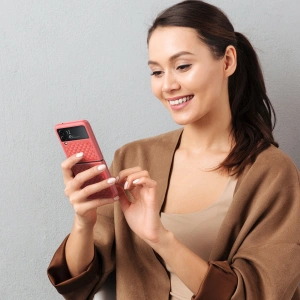 Wholesale Dux Ducis Venice Samsung Galaxy Z Flip 3 red - DDS1222 - {ean13} - Hurt
