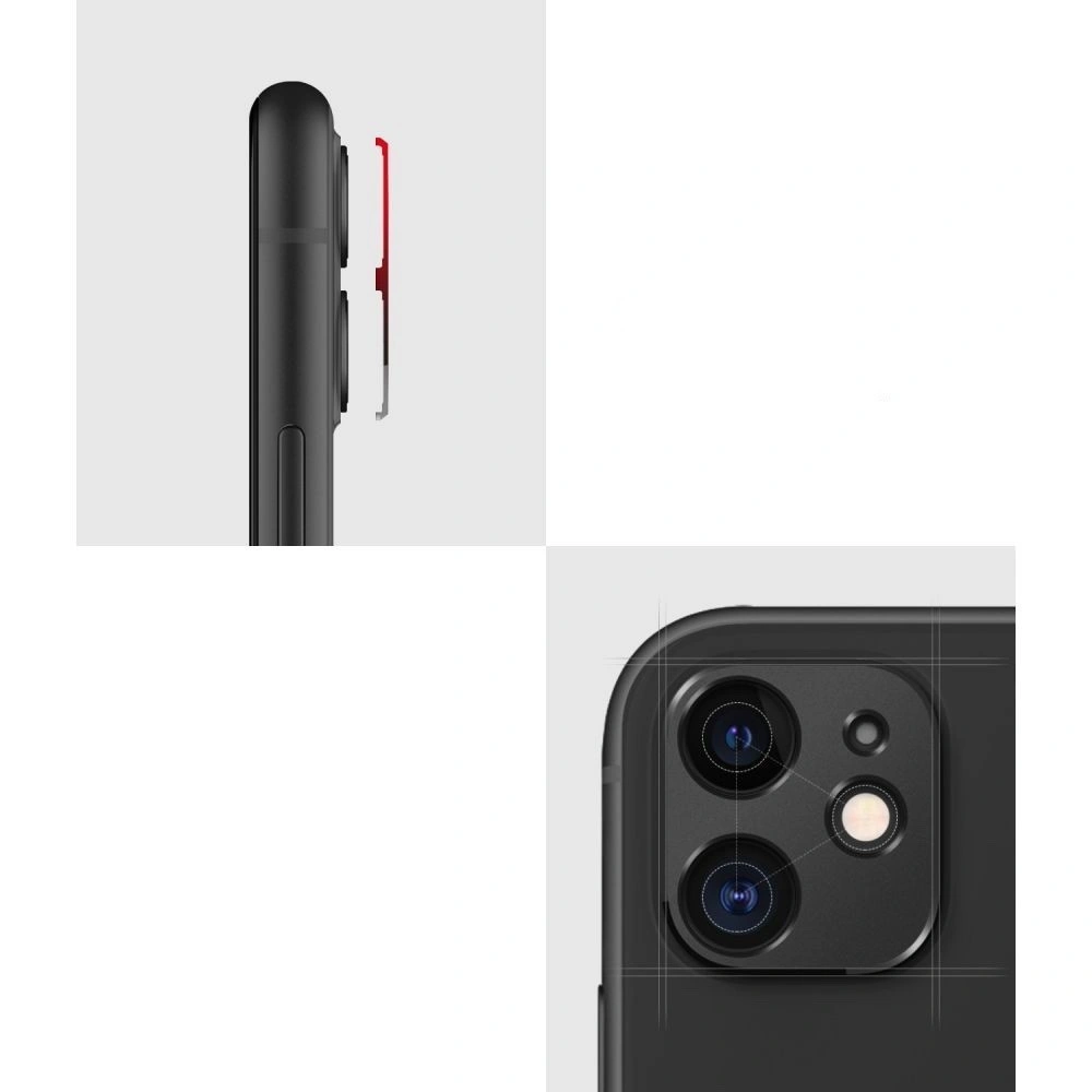 Hurtownia GSM - Nakládka Ringke Camera Styling Apple iPhone 11 Černá - RGK1076BLK - {ean13} - Hurt