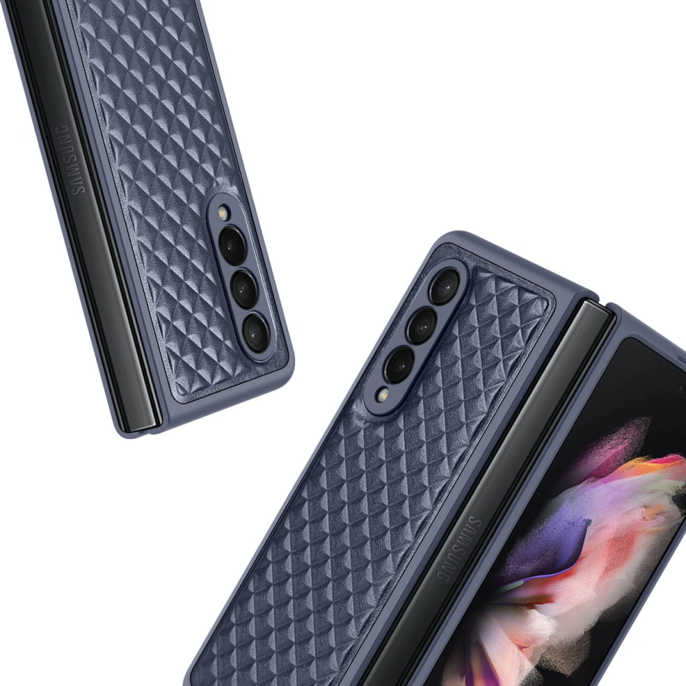 Hurtownia GSM - Etui Dux Ducis Venice Samsung Galaxy Z Fold 3 albastru - DDS1224 - {ean13} - Hurt