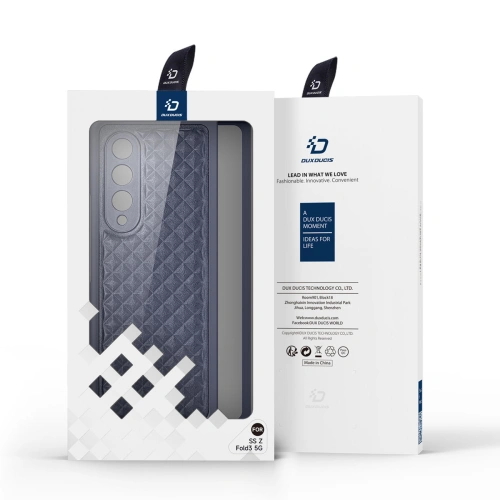 Etui Dux Ducis Venice Samsung Galaxy Z Fold 3 niebieski