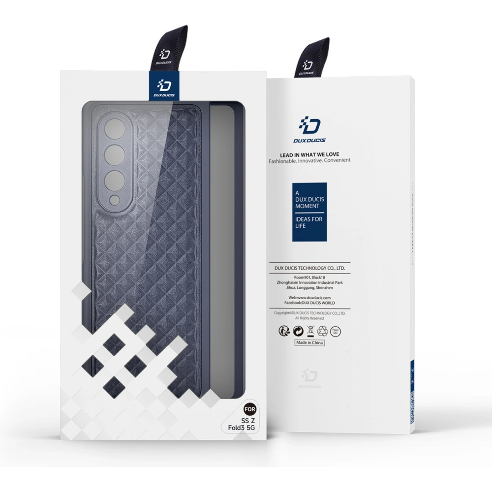 Hurtownia GSM - Etui Dux Ducis Venice Samsung Galaxy Z Fold 3 albastru - DDS1224 - {ean13} - Hurt