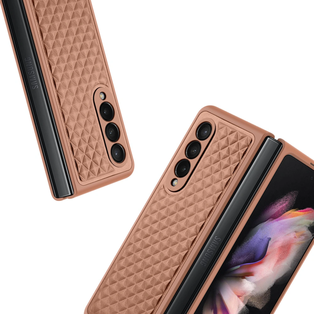 Hurtownia GSM - Case Dux Ducis Venice Samsung Galaxy Z Fold 3 braun - DDS1225 - {ean13} - Hurt