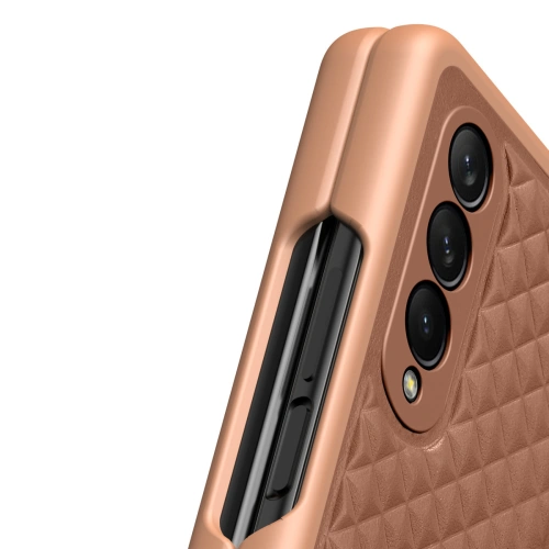 Etui Dux Ducis Venice Samsung Galaxy Z Fold 3 brązowy