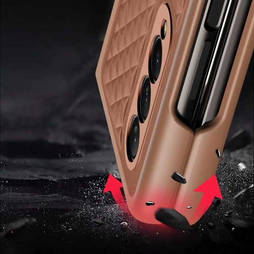 Etui Dux Ducis Venice Samsung Galaxy Z Fold 3 brązowy