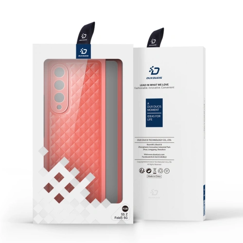 Etui Dux Ducis Venice Samsung Galaxy Z Fold 3 czerwony