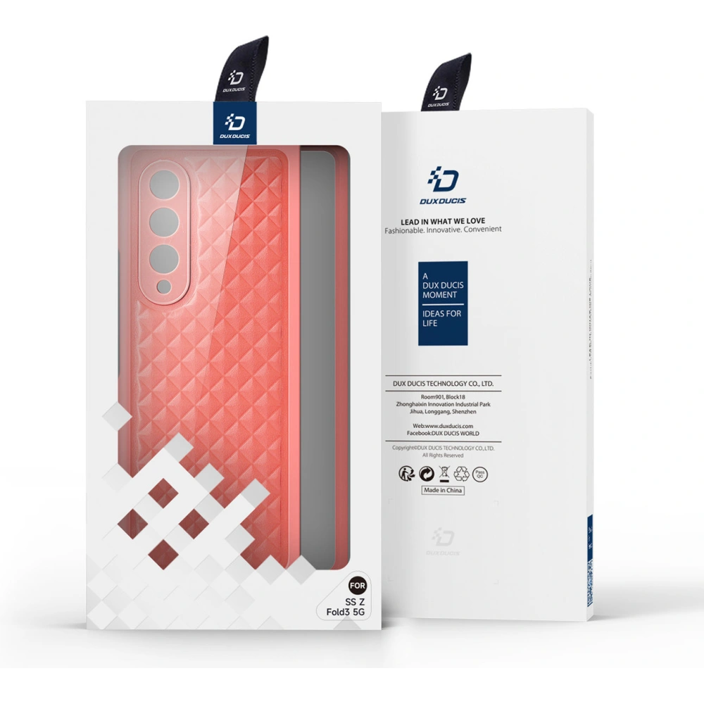 Hurtownia GSM - Etui Dux Ducis Venice Samsung Galaxy Z Fold 3 piros - DDS1226 - {ean13} - Hurt