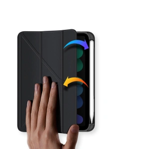 Hurtownia GSM - Dux Ducis Magi Case für Apple iPad mini 2021 (6. Generation) / iPad mini 8.3" 2024 7gen / iPad mini 8.3" 2024 7gen mit Stifthalter schwarz - DDS1227 - {ean13} - Hurt