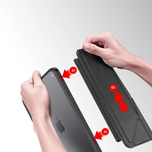 Hurtownia GSM - Dux Ducis Magi Case für Apple iPad mini 2021 (6. Generation) / iPad mini 8.3" 2024 7gen / iPad mini 8.3" 2024 7gen mit Stifthalter schwarz - DDS1227 - {ean13} - Hurt