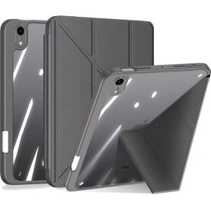 Hurtownia GSM - Case Dux Ducis Magi für Apple iPad mini 2021 (6. Generation) / iPad mini 8.3" 2024 7gen / iPad mini 8.3" 2024 7gen mit Stifthalter grau - DDS1228 - {ean13} - Hurt