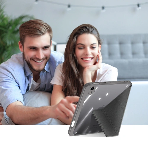 Etui Dux Ducis Magi Apple iPad mini 2021 (6. generacji) / iPad mini 8.3" 2024 (7. generacji) Pencil holder szary