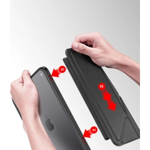 Hurtownia GSM - Case Dux Ducis Magi für Apple iPad mini 2021 (6. Generation) / iPad mini 8.3" 2024 7gen / iPad mini 8.3" 2024 7gen mit Stifthalter grau - DDS1228 - {ean13} - Hurt