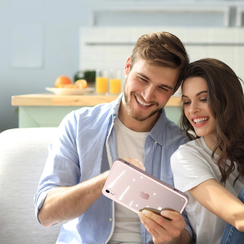 Etui Dux Ducis Magi Apple iPad mini 2021 (6. generacji) / iPad mini 8.3" 2024 (7. generacji) Pencil holder różowy