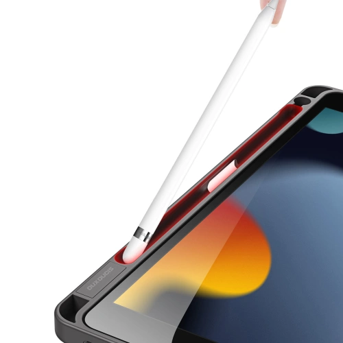 Etui Dux Ducis Magi Apple iPad 10.2 2019/2020/2021 (7., 8. i 9. generacji) Pencil holder szary