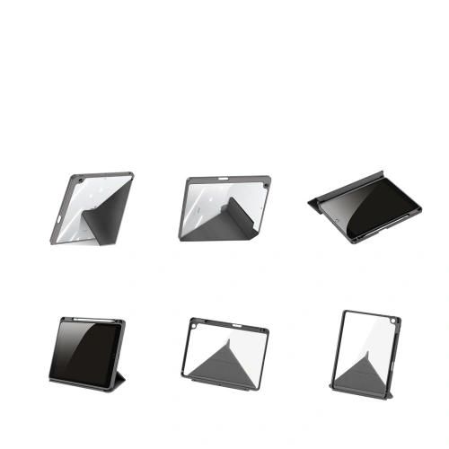 Etui Dux Ducis Magi Apple iPad 10.2 2019/2020/2021 (7., 8. i 9. generacji) Pencil holder szary