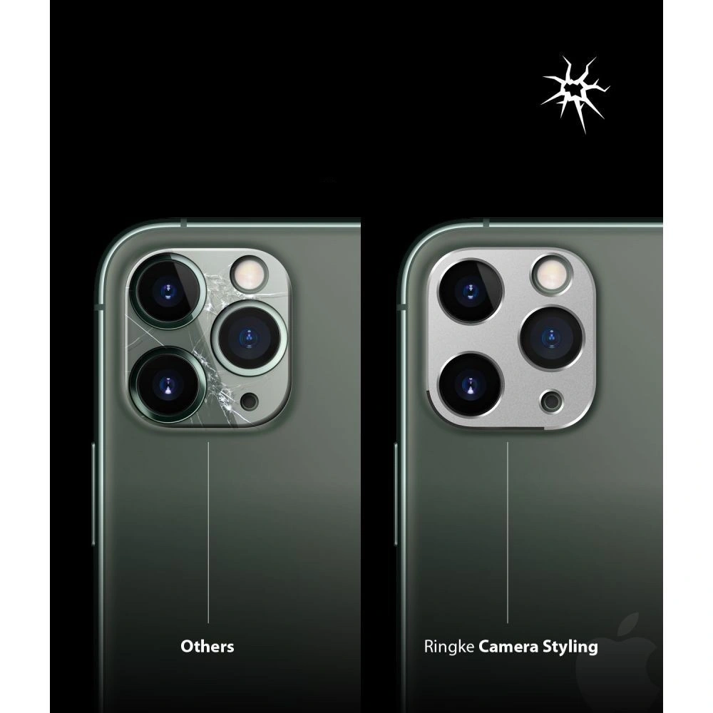 Hurtownia GSM - Nakładka Ringke Camera Styling Apple iPhone 11 Pro & iPhone 11 Pro Max Silver - RGK1079SLV - {ean13} - Hurt