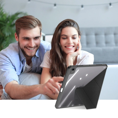 Etui Dux Ducis Magi Apple iPad Air 10.9 2020/2022 (4. i 5. generacji) / iPad Air 11 2024 (6. generacji) Pencil holder czarny