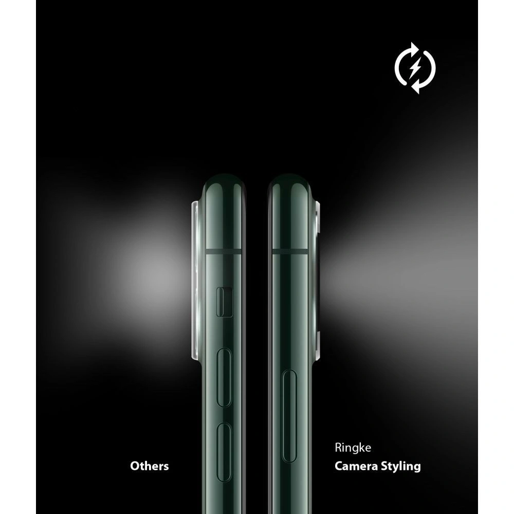 Wholesale Ringke Camera Styling Apple iPhone 11 Pro & iPhone 11 Pro Max Silver - RGK1079SLV - {ean13} - Hurt