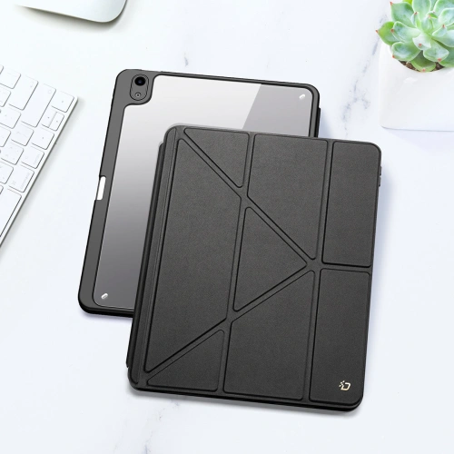 Etui Dux Ducis Magi Apple iPad Air 10.9 2020/2022 (4. i 5. generacji) / iPad Air 11 2024 (6. generacji) Pencil holder czarny