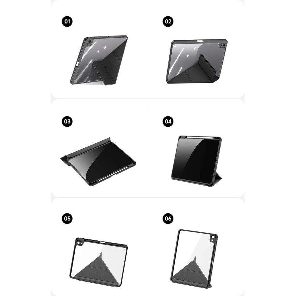 Hurtownia GSM - Case Dux Ducis Magi für Apple iPad Air 10.9 2020/2022 (4. und 5. Generation) / iPad Air 11 2024 (6. Generation) mit Stifthalter schwarz - DDS1233 - {ean13} - Hurt
