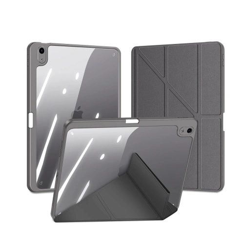 Etui Dux Ducis Magi Apple iPad Air 10.9 2020/2022 (4. i 5. generacji) / iPad Air 11 2024 (6. generacji) Pencil holder szary