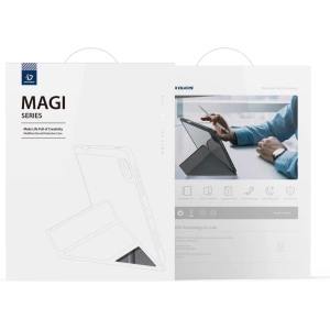 Hurtownia GSM - Etui Dux Ducis Magi Apple iPad Air 10.9 2020/2022 (4. și 5. generație) / iPad Air 11 2024 (6. generație) cu suport pentru creion gri - DDS1234 - {ean13} - Hurt