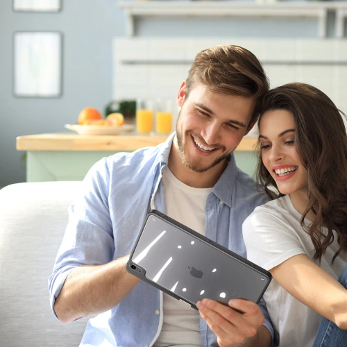 Etui Dux Ducis Magi Apple iPad Air 10.9 2020/2022 (4. i 5. generacji) / iPad Air 11 2024 (6. generacji) Pencil holder szary