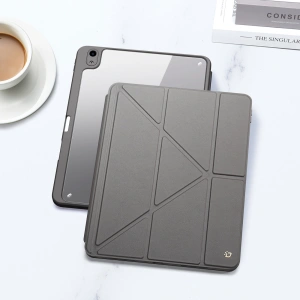 Hurtownia GSM - Case Dux Ducis Magi für Apple iPad Air 10,9 2020/2022 (4. und 5. Generation) / iPad Air 11 2024 (6. Generation) mit Stifthalter in Grau. - DDS1234 - {ean13} - Hurt