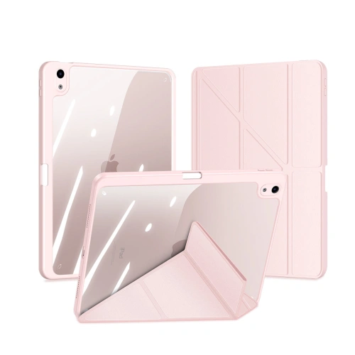 Etui Dux Ducis Magi Apple iPad Air 10.9 2020/2022 (4. i 5. generacji) / iPad Air 11 2024 (6. generacji) Pencil holder różowy