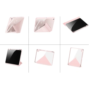 Hurtownia GSM - Case Dux Ducis Magi für Apple iPad Air 10.9 2020/2022 (4. und 5. Generation) / iPad Air 11 2024 (6. Generation) mit Stifthalter in Rosa - DDS1235 - {ean13} - Hurt