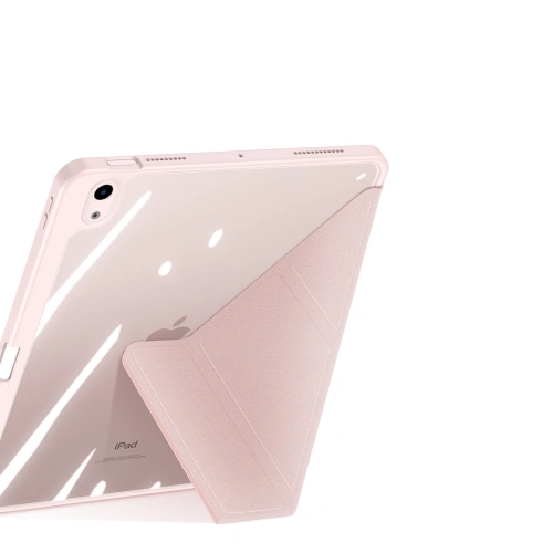 Etui Dux Ducis Magi Apple iPad Air 10.9 2020/2022 (4. i 5. generacji) / iPad Air 11 2024 (6. generacji) Pencil holder różowy