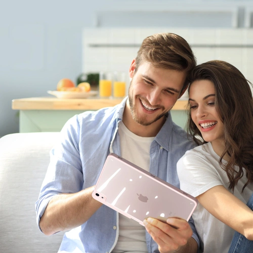 Etui Dux Ducis Magi Apple iPad Air 10.9 2020/2022 (4. i 5. generacji) / iPad Air 11 2024 (6. generacji) Pencil holder różowy