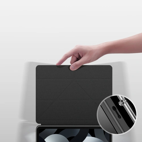 Etui Dux Ducis Magi Apple iPad Air 10.9 2020/2022 (4. i 5. generacji) / iPad Air 11 2024 (6. generacji) Pencil holder różowy