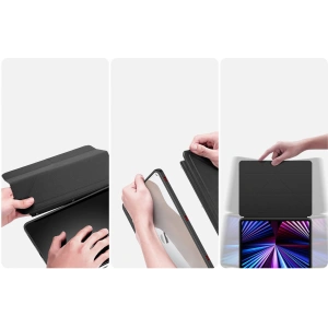 Hurtownia GSM - Etui Dux Ducis Magi Apple iPad Air 10.9 2020 (4 gen)/iPad Pro 11 2018/2020/2021 (1, 2, 3 gen) suport pentru creion negru - DDS1236 - {ean13} - Hurt