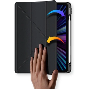 Hurtownia GSM - Etui Dux Ducis Magi Apple iPad Air 10.9 2020 (4 gen)/iPad Pro 11 2018/2020/2021 (1, 2, 3 gen) suport pentru creion negru - DDS1236 - {ean13} - Hurt