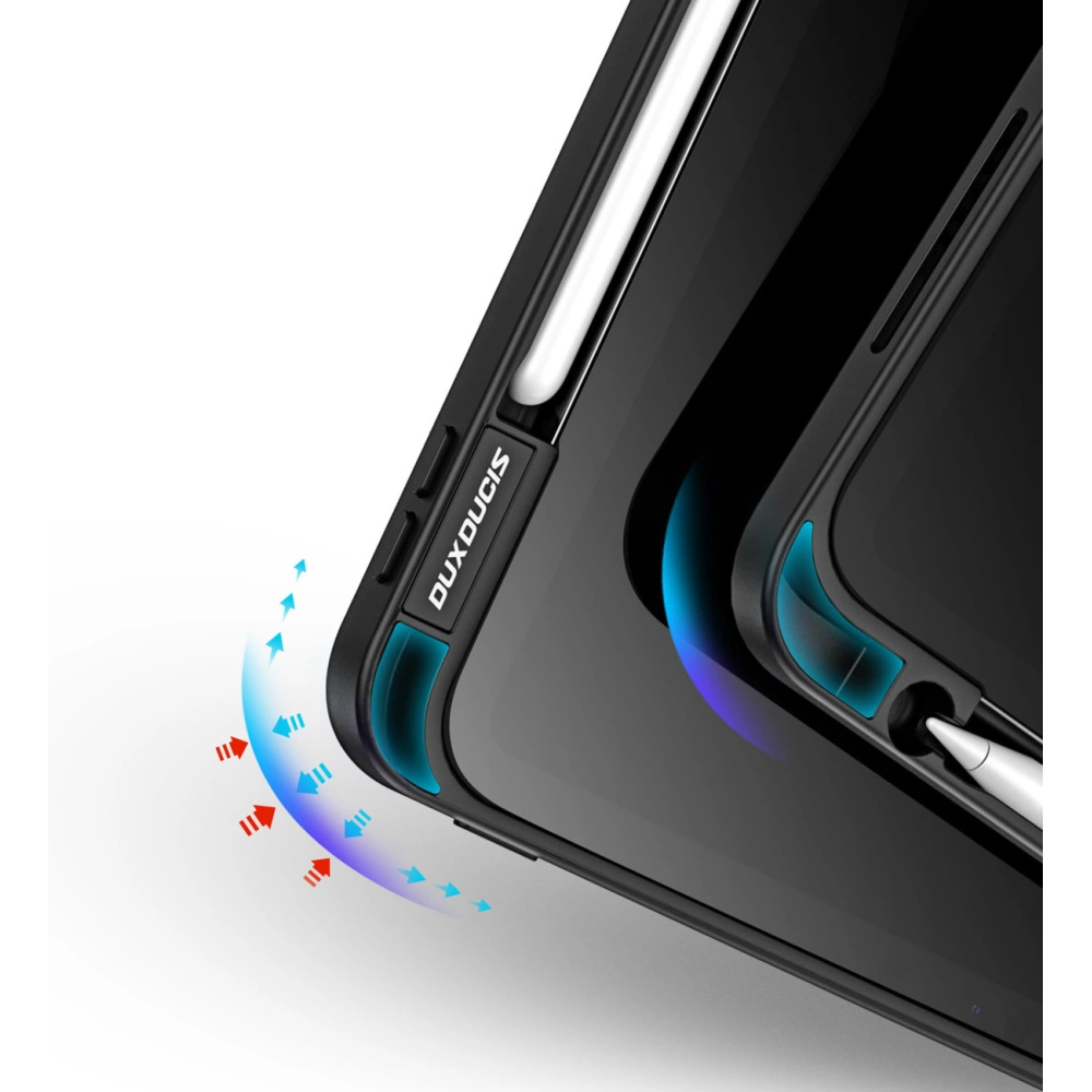 Hurtownia GSM - Case Dux Ducis Magi Apple iPad Air 10.9 2020 (4. Generation)/iPad Pro 11 2018/2020/2021 (1., 2., 3. Generation) mit Stifthalter schwarz - DDS1236 - {ean13} - Hurt