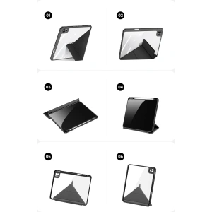 Hurtownia GSM - Etui Dux Ducis Magi Apple iPad Air 10.9 2020 (4 gen)/iPad Pro 11 2018/2020/2021 (1, 2, 3 gen) suport pentru creion negru - DDS1236 - {ean13} - Hurt