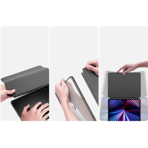Hurtownia GSM - Etui Dux Ducis Magi Apple iPad Air 10.9 2020 (4 gen)/iPad Pro 11 2018/2020/2021 (1, 2, 3 gen) suport pentru creion gri - DDS1237 - {ean13} - Hurt