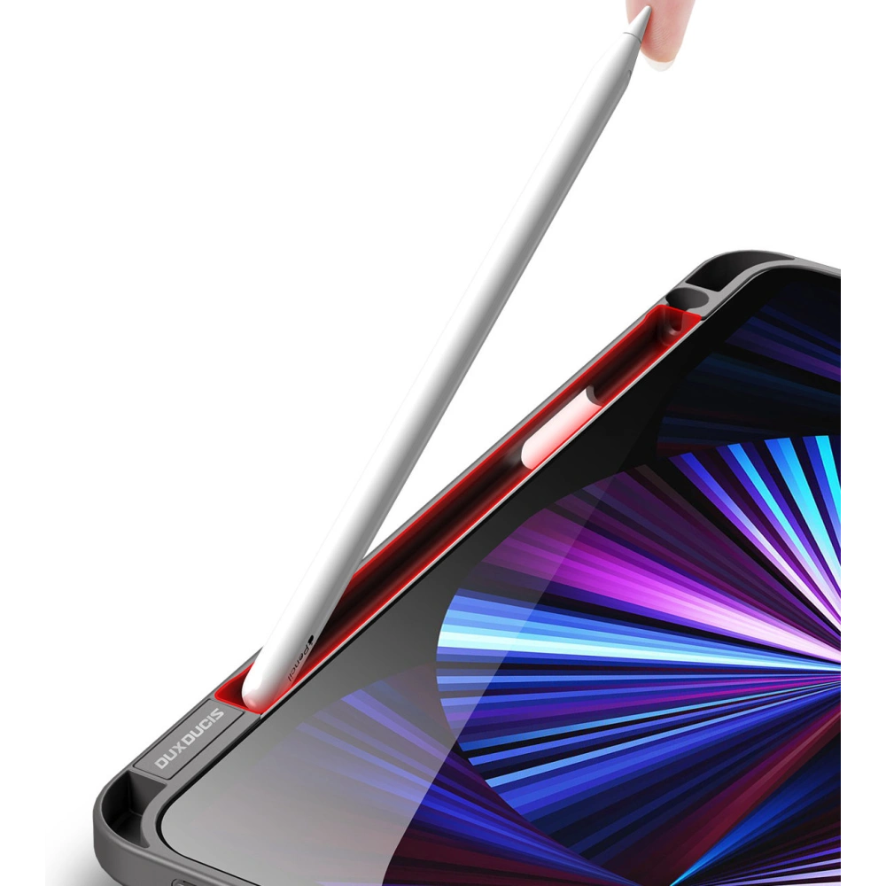 Hurtownia GSM - Case Dux Ducis Magi für Apple iPad Air 10.9 2020 (4. Generation)/iPad Pro 11 2018/2020/2021 (1., 2., 3. Generation) mit Stifthalter in Grau - DDS1237 - {ean13} - Hurt