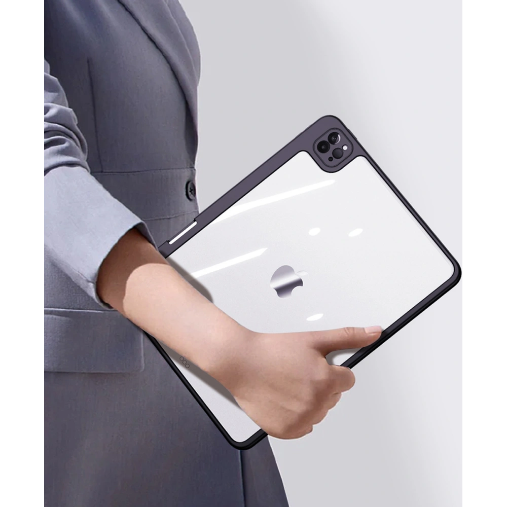 Hurtownia GSM - Case Dux Ducis Magi für Apple iPad Air 10.9 2020 (4. Generation)/iPad Pro 11 2018/2020/2021 (1., 2., 3. Generation) mit Stifthalter in Grau - DDS1237 - {ean13} - Hurt