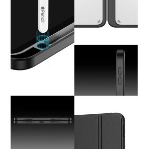 Hurtownia GSM - Etui Dux Ducis Magi Apple iPad Air 10.9 2020 (4 gen)/iPad Pro 11 2018/2020/2021 (1, 2, 3 gen) suport pentru creion gri - DDS1237 - {ean13} - Hurt